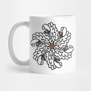 Rainbow Angel Eyes Mug